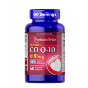 Puritan's Pride Coenzyme CoQ10 600mg, 60 Rapid Release Softgels