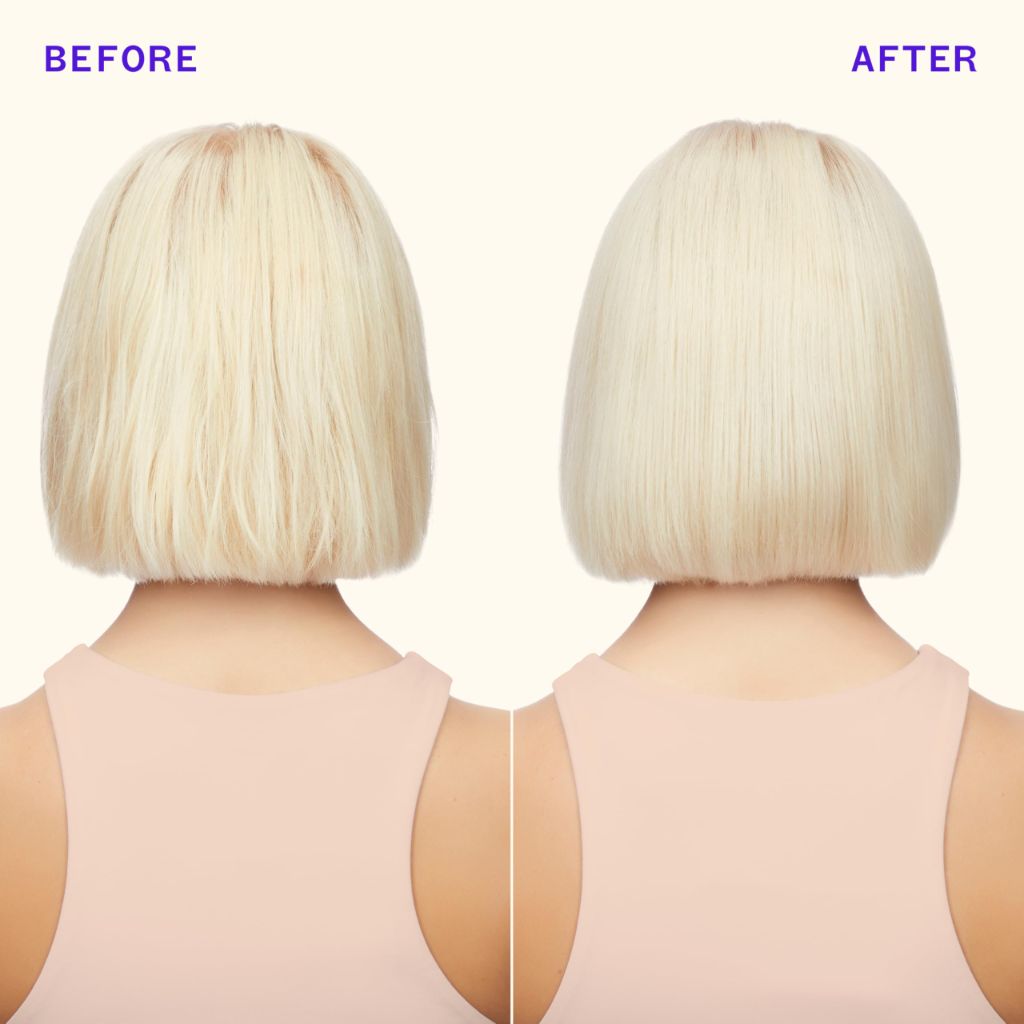 Amika bust your brass cool blonde strength repair shampoo, 275ml