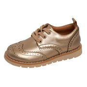 SZ 11Y, Modern Moments by Gerber Baby Girls' Oxfords, Platinum