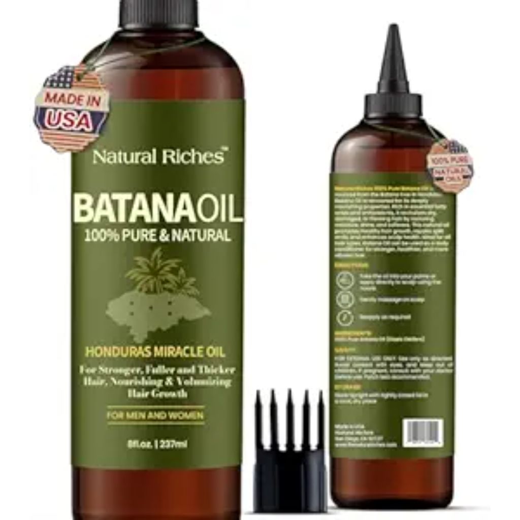 Natural Riches Unrefined Organic Batana Oil Rosemary Oil - 8 fl. oz.