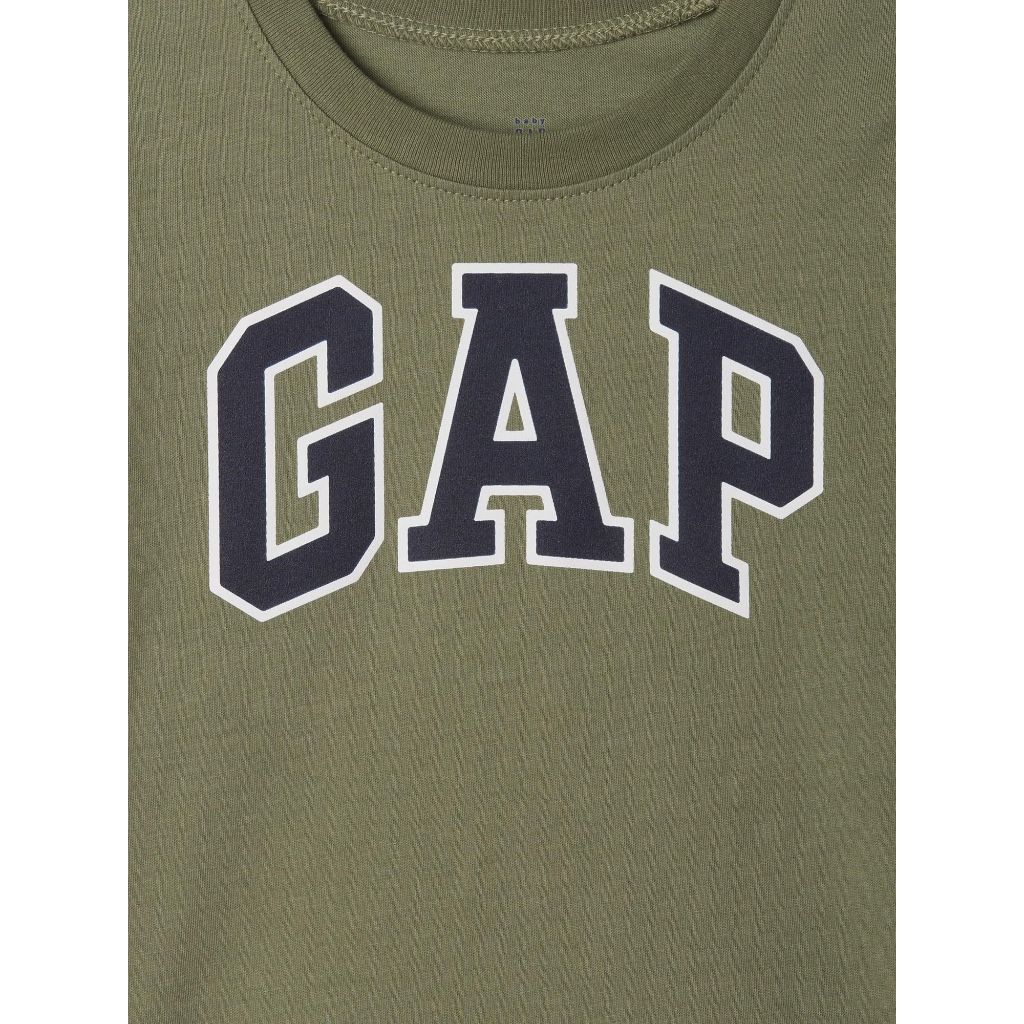 GAP Boys' Logo Tee, Walden Green, 6-12 Months