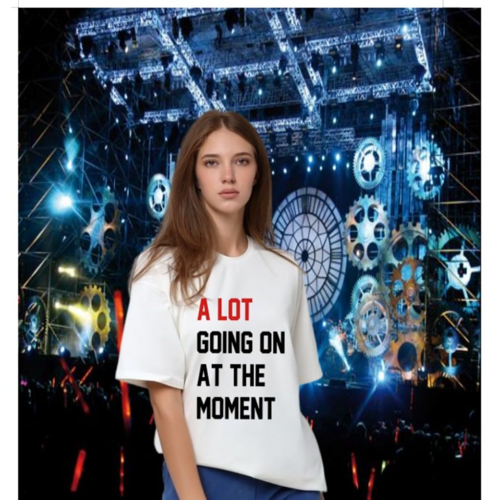 A Lot Going on at The Moment for Women, Country Music Shirt for Women, not a lot Going on at The Moment Shirt (XXXL)