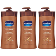 Vaseline Intensive Care Cocoa Radiant Hand and Body Lotion Cocoa Butter - 3pk/20.3 Fl Oz