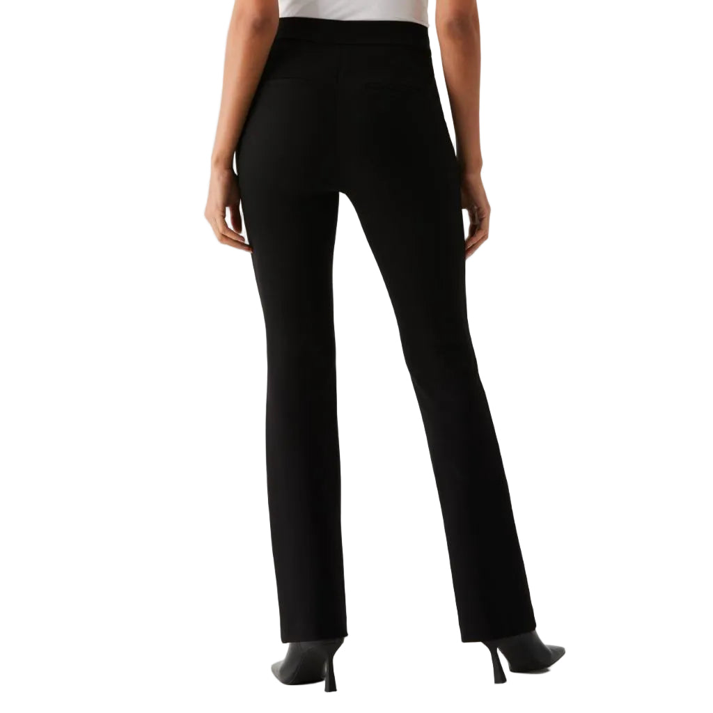 Rafaella Women's Petite Bootcut Pull-On Pant, Black, 6 Petite