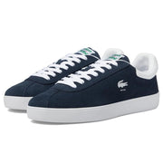 Lacoste Women's BaseShot Casual Sneaker, Navy/White, Size 9