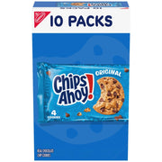 CHIPS AHOY! Original Chocolate Chip Cookies, 10 Snack Pack