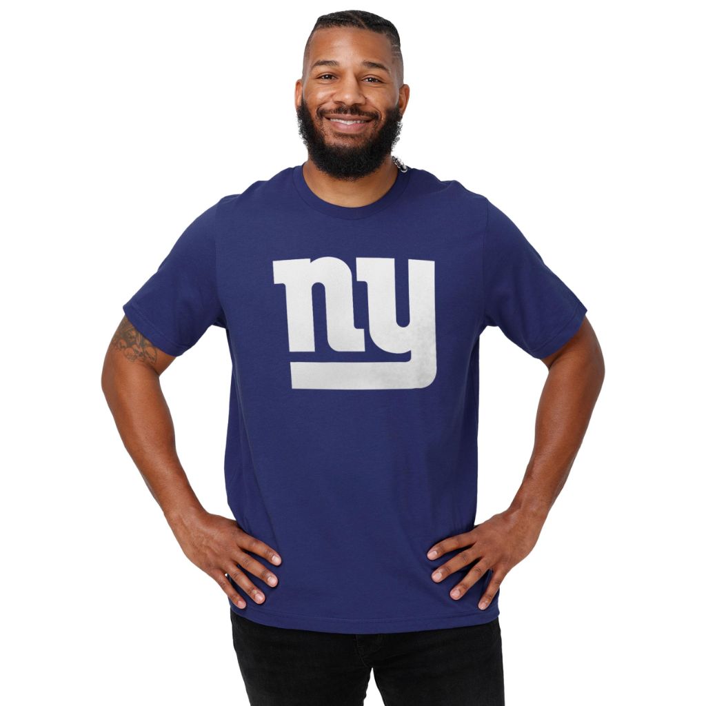SZ L, FOCO New York Giants Primary Logo Primary Color T-Shirt | Navy