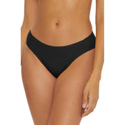 BCA by Rebecca Virtue Liana - Women's Side Shirred Bikini Bottom, Sexy Swimwear Separates for Women, Black, Small
