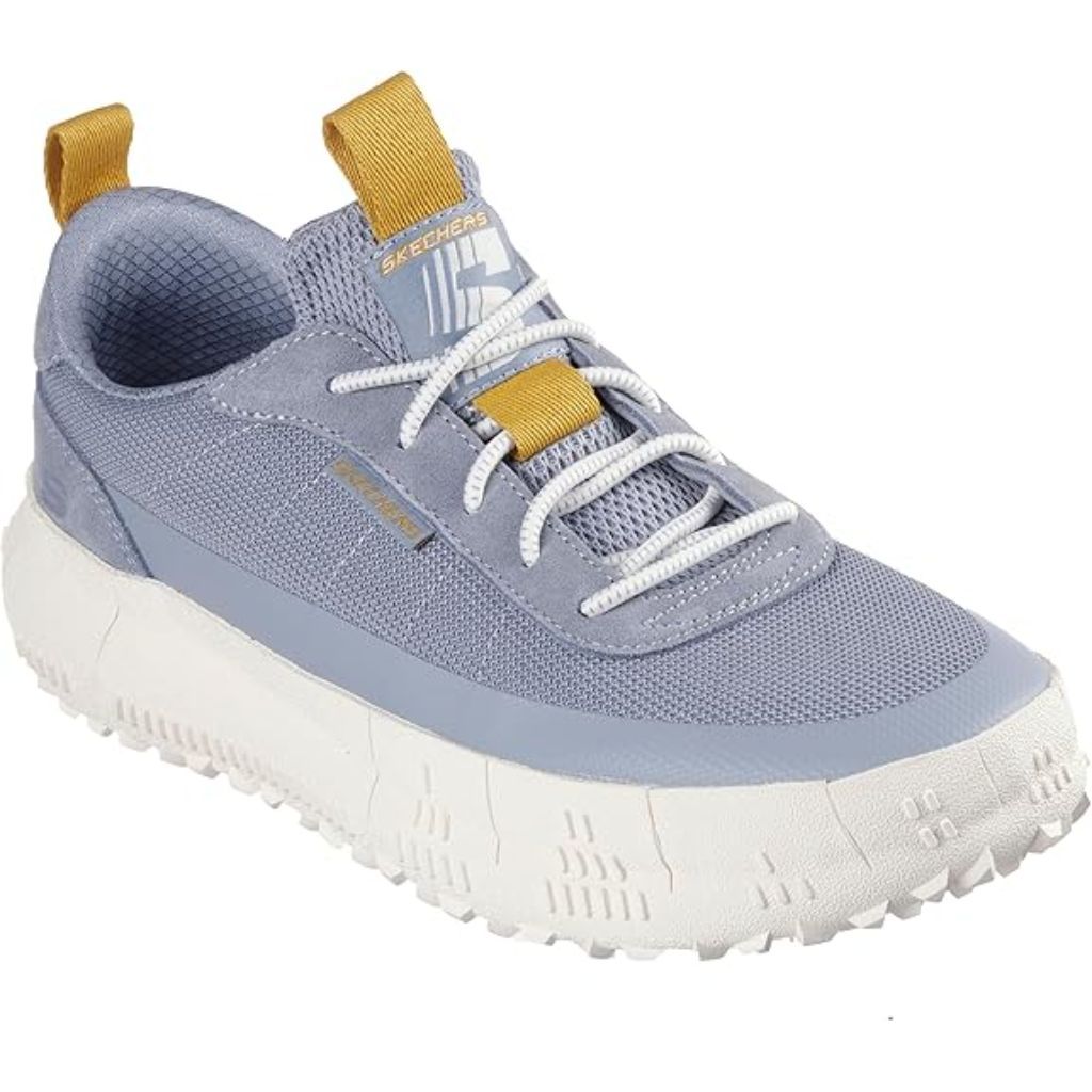 Skechers Men's Revo Kelce Air-Cooled Memory Foam Sneakers - Light Blue, Size 11.5