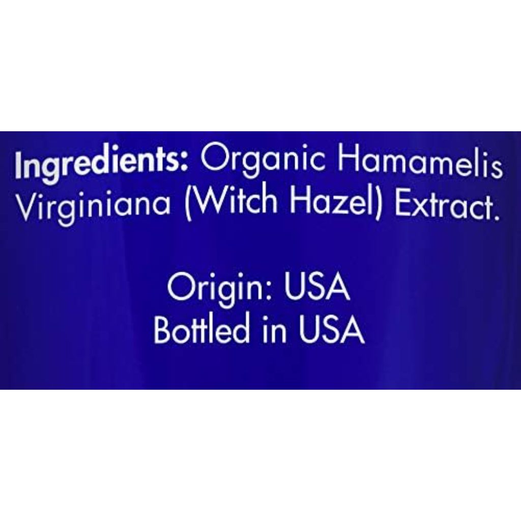 Organic, Witch Hazel – 100% Pure, by Zongle Therapeutics, 4 OZ