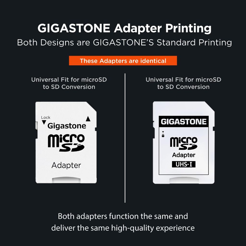 【for Switch 1 Only】 GIGASTONE 64GB Micro SD Card 2-Pack, 4K Game Pro, MicroSDXC Memory Card for Gaming Console, UHD Video, up to 95/35MB/s, UHS-I U3 A2 V30 C10 【5-Years Data Recovery】