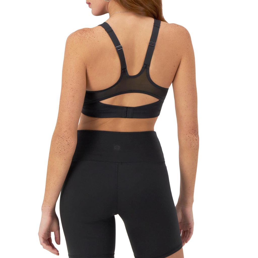 Women's Champion MC2 Max Sports Bra Small D/DD Black