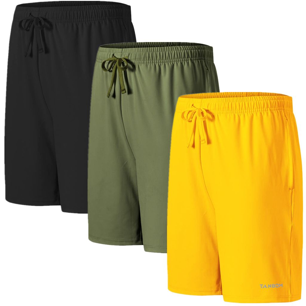 SZ 2XL 7IN, ZONBAILON Running Shorts for Men Big and Tall | Gym Shorts Multipack