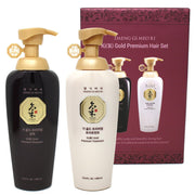 Daeng Gi Meo Ri- Ki Gold Premium Shampoo + Treatment Set, Promoting Hair Growth,  500ml