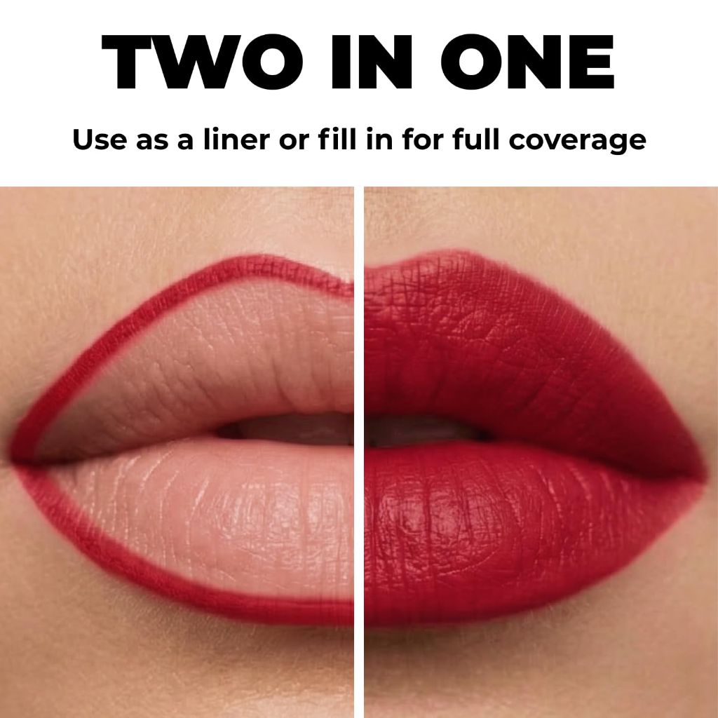 Lamel Gel Lip Liner Pencil - Ruby Red - N.411