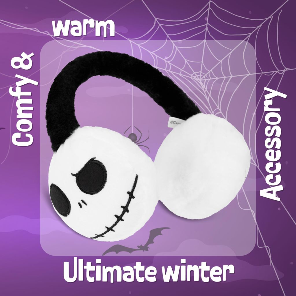 Disney The Nightmare Before Christmas Ear Muffs for Kids (White Jack)