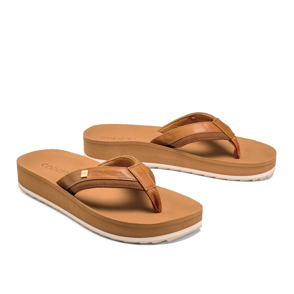 SZ 10, Cobian Reya Rise – Women’s Sandals With Contoured Footbed | Tan
