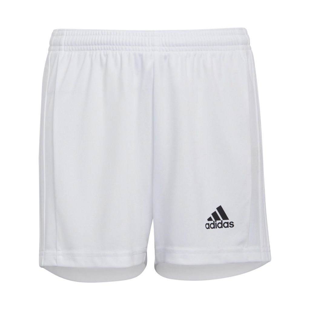 adidas Girl's Squadra 21 Shorts - White/White, Large