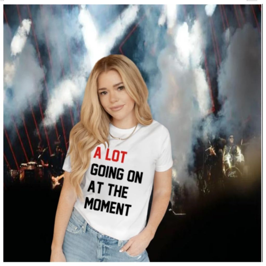 A Lot Going on at The Moment for Women, Country Music Shirt for Women, not a lot Going on at The Moment Shirt (XXXL)