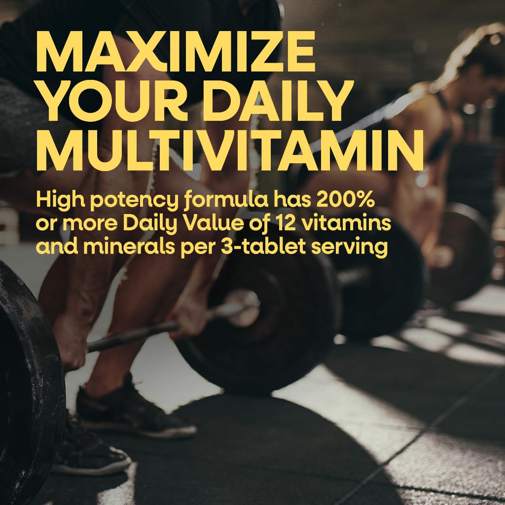 Nature's Way Alive! Max3 Potency Daily Multivitamin,  No Iron Added, 180 Tablets