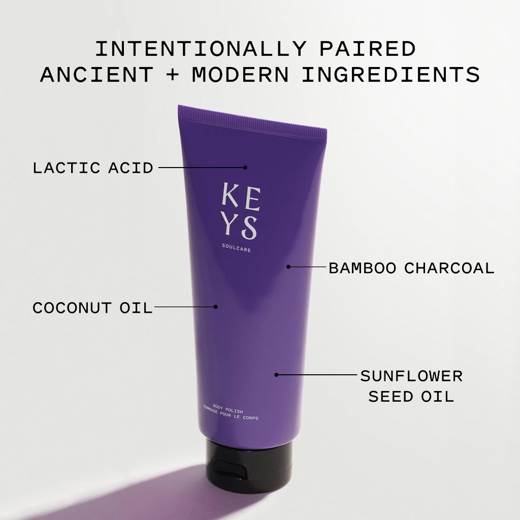 Keys Soulcare Mind-Clearing Body Polish with Glycolic + Lactic Acids - 7.05oz