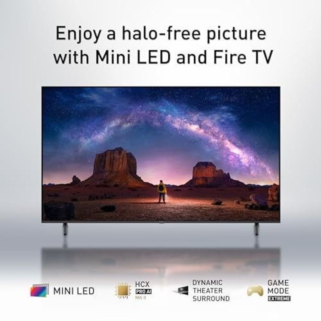 Panasonic - 65 Inch Mini LED 4K Ultra HD Smart Fire TV (2024) TV-65W95AP