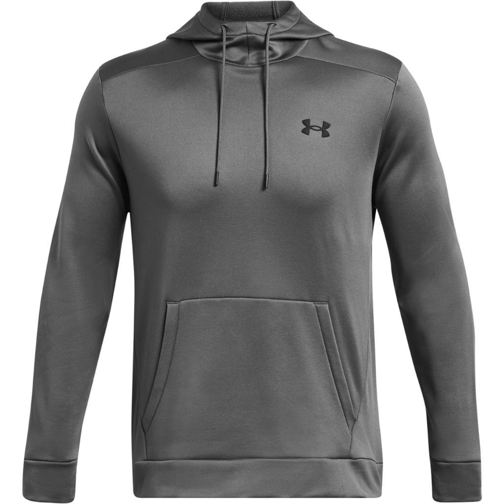 Under Armour Men's ArmourFleece Hoodie, Castlerock/Black, XX-Large