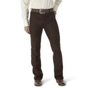 Wrangler Men's Wrancher Regular Fit Dress Jeans - Brown, 33W x 30L