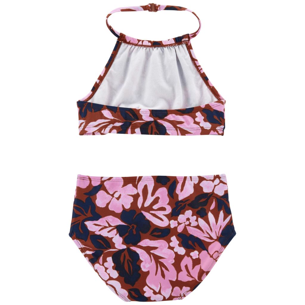 SZ 4, OshKosh B'Gosh Girls' Two-Piece Swimwear | Pink Floral