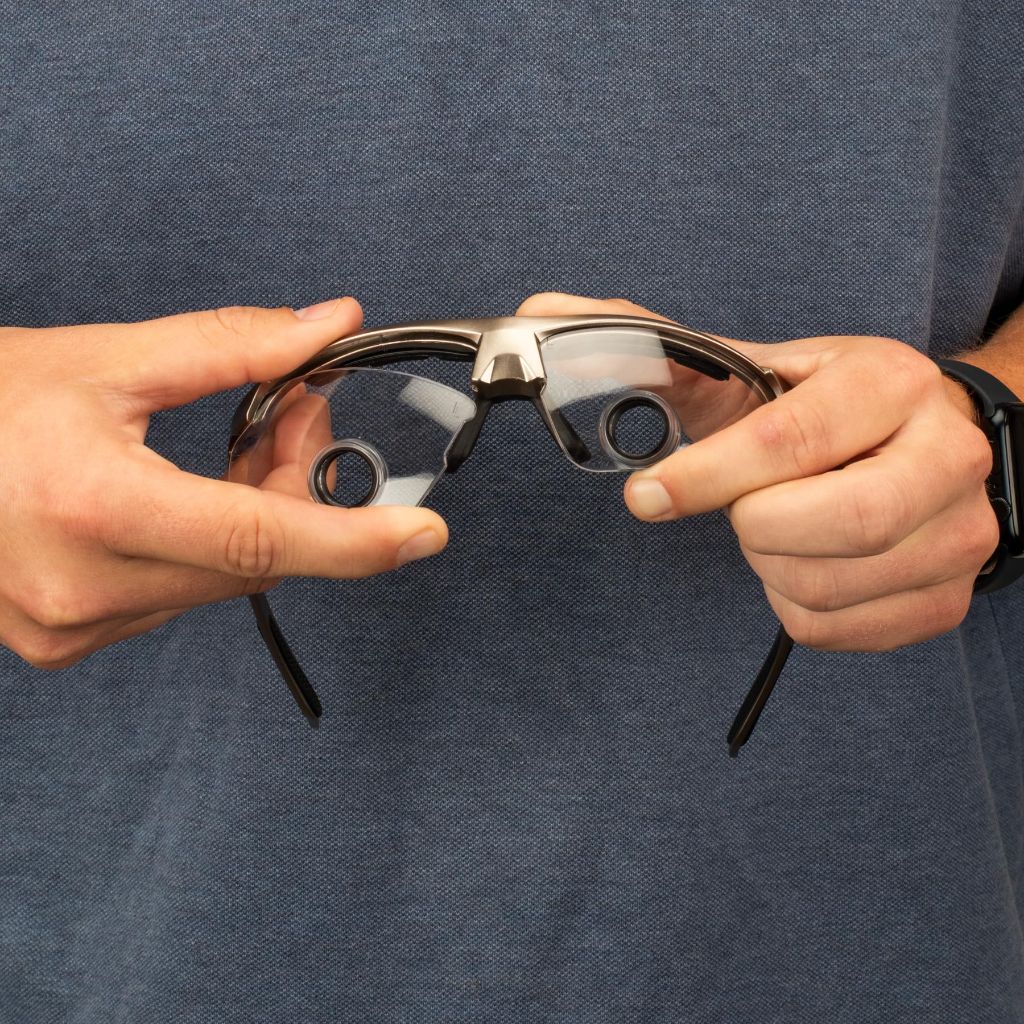 Practicon TTL Easy Size 3X Loupes Kit, Silver Frame
