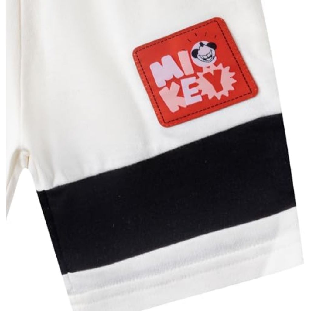 Disney Mickey Mouse Boys Short Sleeve T-Shirt and Shorts 2 Piece Set for Toddlers and Big Kids 3T