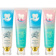 Hydroxyapatite Toothpaste (10% n-HAp) - Day & Night Oral Care Fluoride Free, Vanilla & Citrus Mint 4PCS