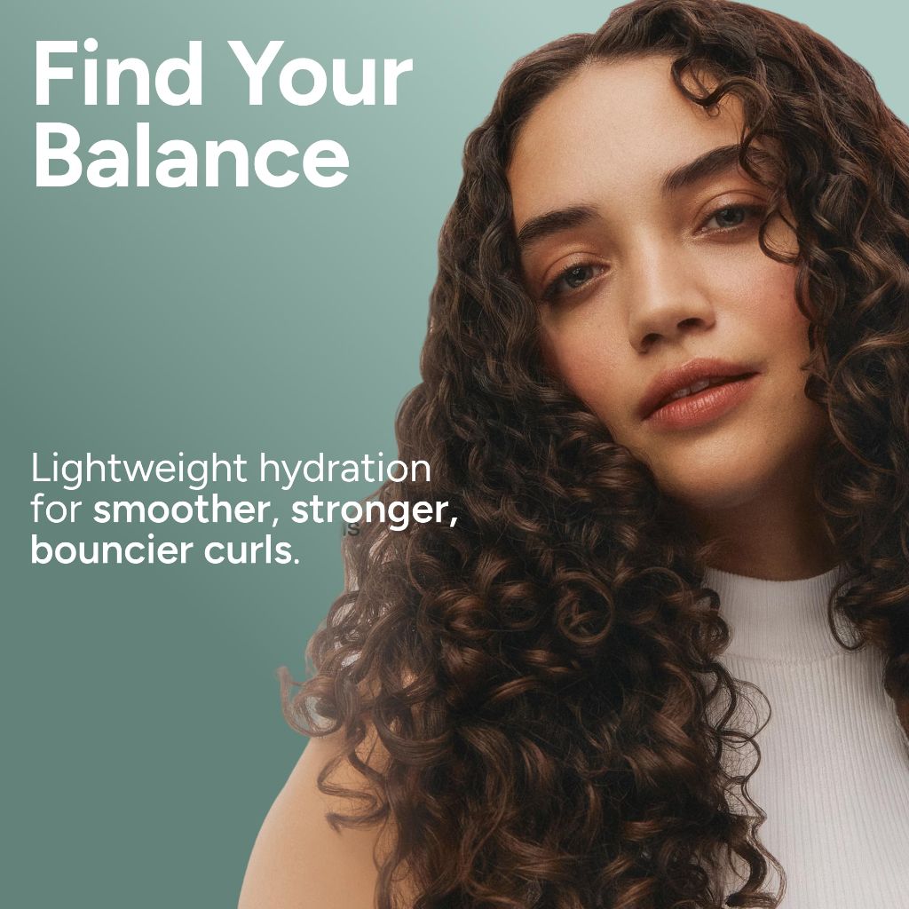 OUIDAD Vitalcurl+ Balancing Rinse Conditioner Liter Size | 33.8 Fl Oz