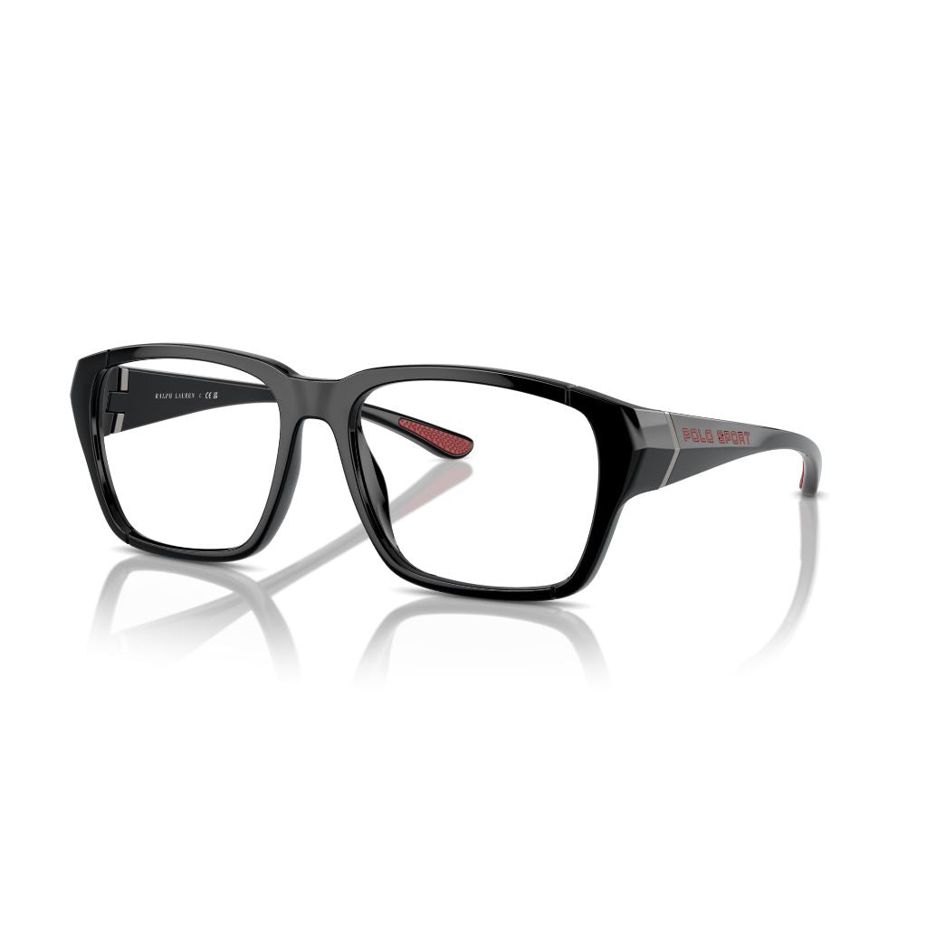 Polo Ralph Lauren PH2276U 8138 Universal Fit Eyewear Frames - Shiny Black, 58 mm