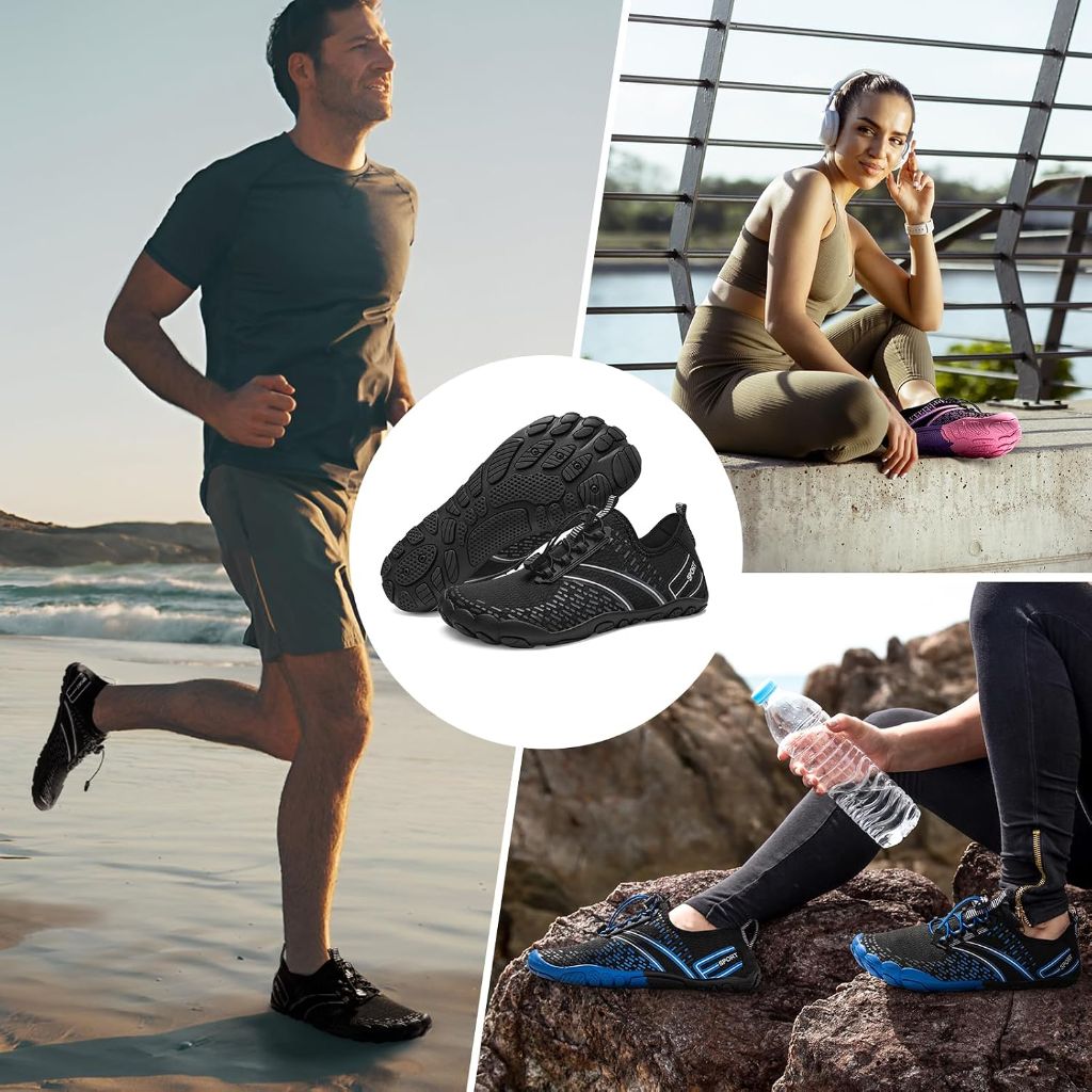 ATHMILE Hiking Barefoot Water Shoes for Adults
