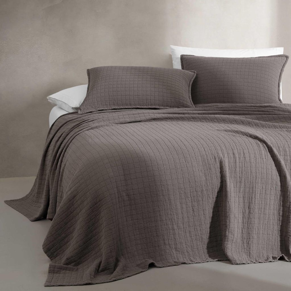 Calvin Klein - King Sham Set, Plum, 2-Piece