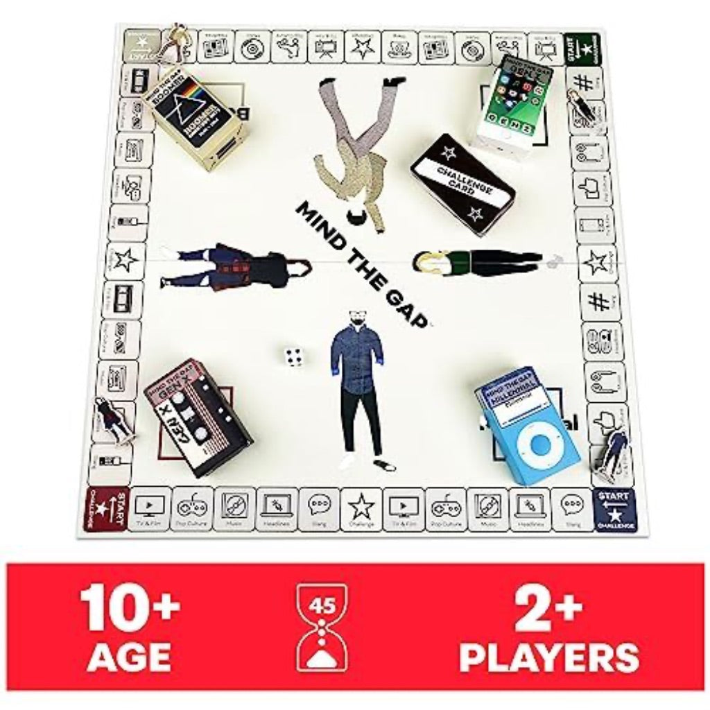 Mind the Gap Deluxe Trivia Game for The Generations
