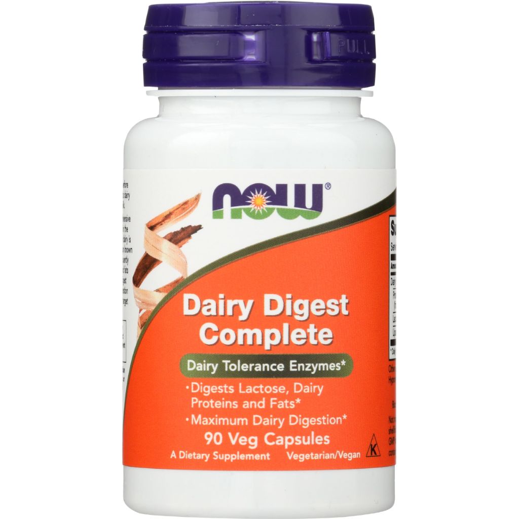 Now Foods Dairy Digest Complete, 90 CT