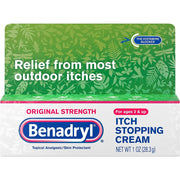 Benadryl Itch Stopping Cream Original Strength 1 oz
