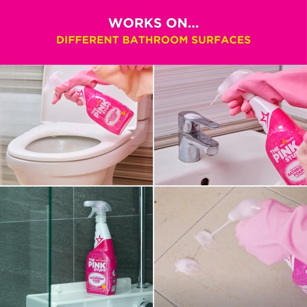 The Pink Stuff Miracle Bathroom Foam Cleaner - 750mL