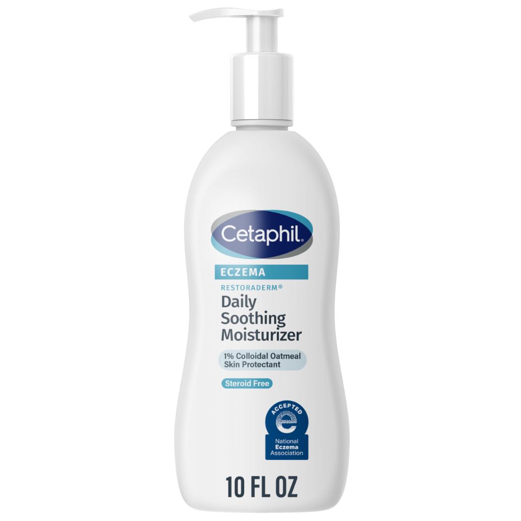CETAPHIL RESTORADERM Soothing Moisturizer, 10 fl. oz, No Added Fragrance