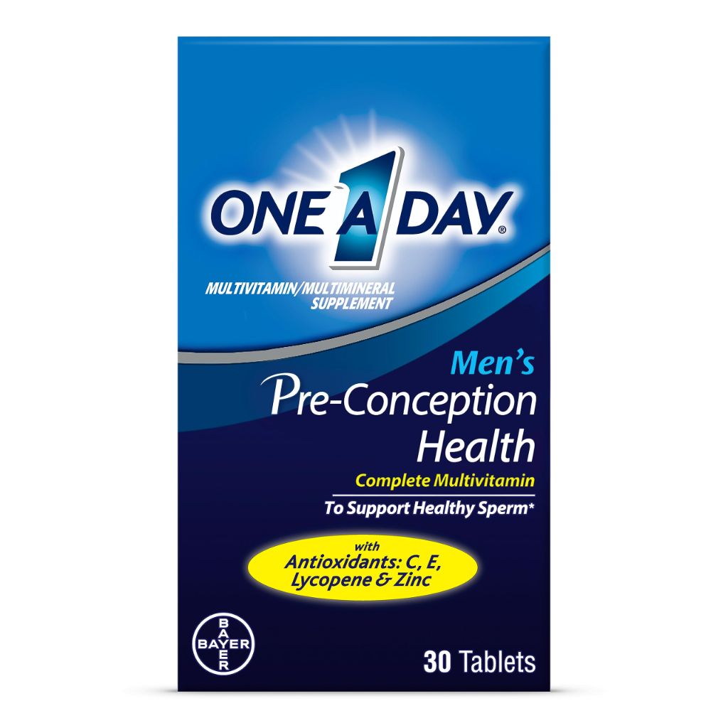 One A Day Men's Pre-Conception Health Multivitamin 30 Count
