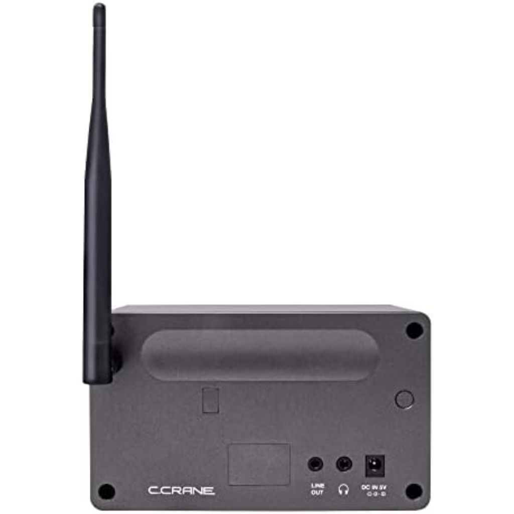 C. Crane CC WiFi 3 Internet Radio with Skytune, Bluetooth Receiver, Clock and Alarm with Remote Control, Access to Thousands of Radio Stations Worldwide