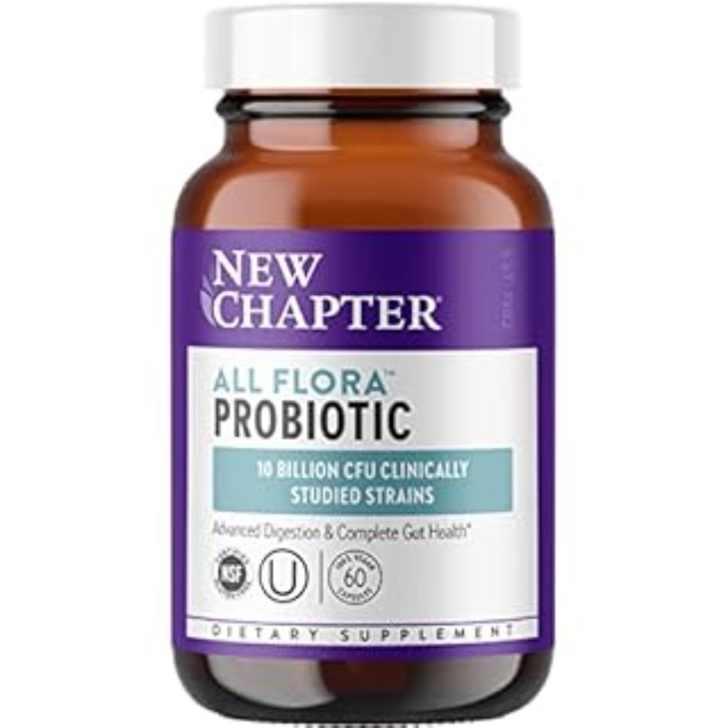 New Chapter Probiotic All-Flora 60 Vegan Capsules