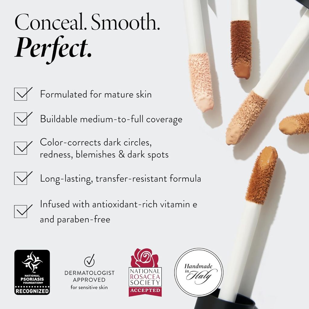 LAURA GELLER NEW YORK Ideal Fix Under Eye Concealer for Mature Skin – 05 Golden