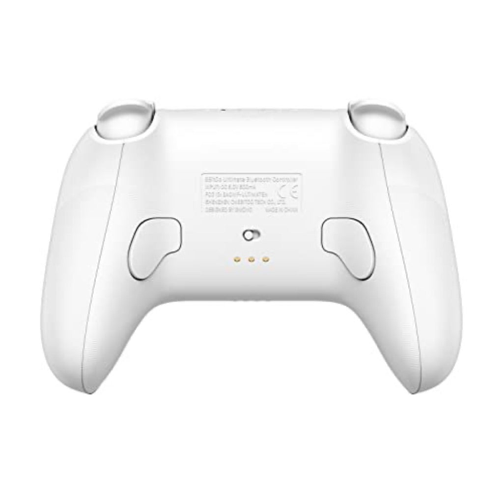 8BitDo Ultimate Bluetooth Controller with Charging Dock for Nintendo Switch, Windows (White)