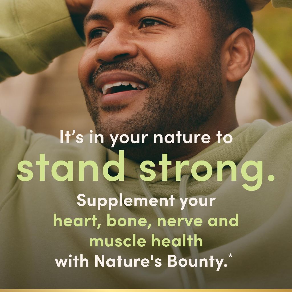 Nature's Bounty Magnesium 400 mg Softgel,  75 Softgels (Pack of 1)