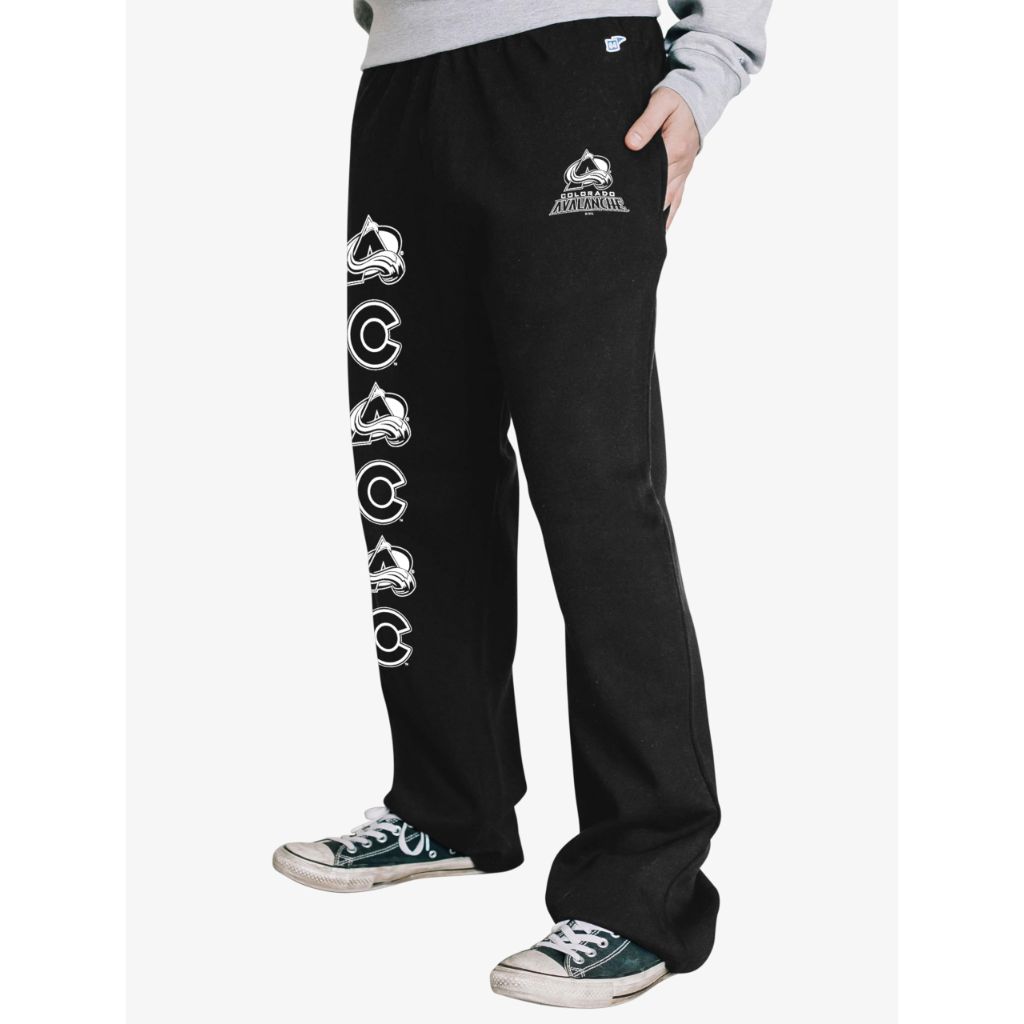 Colorado Avalanche NHL Officially Licensed Sweatpants Black, Medium