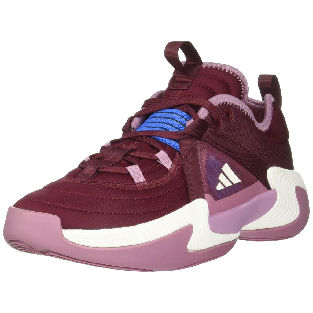 adidas Women's Exhibit Select Basketball Shoes, Red/Wonder Orchid, 13.5