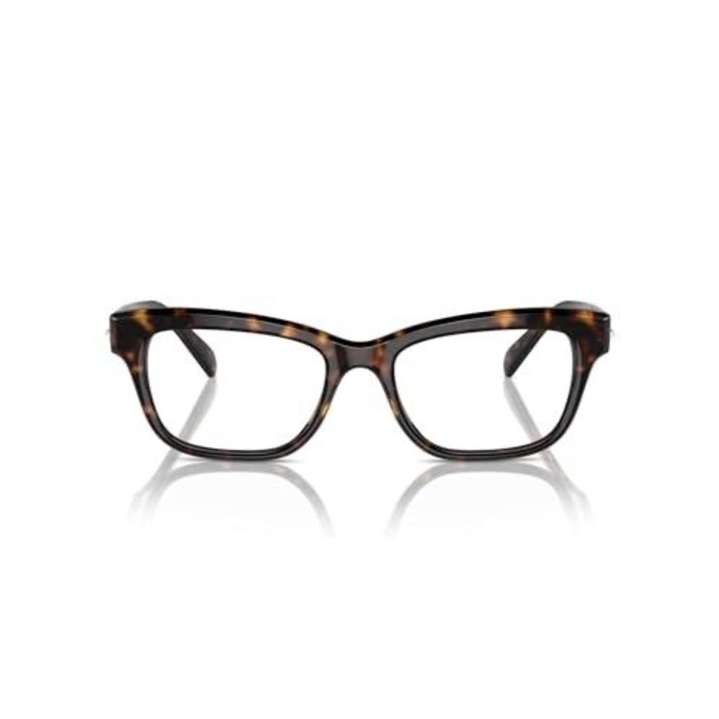 Swarovski SK 2022 1002 Havana Rectangle Glasses for Women